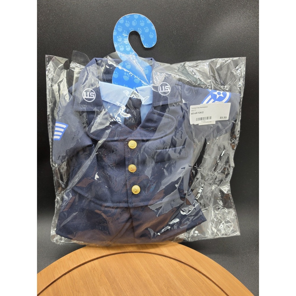 Teddy Mountain US Air Force Military Uniform Outfit NIP Fits Build A Bear